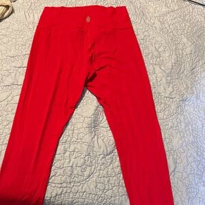 FP Movement by Free People Red Leggings